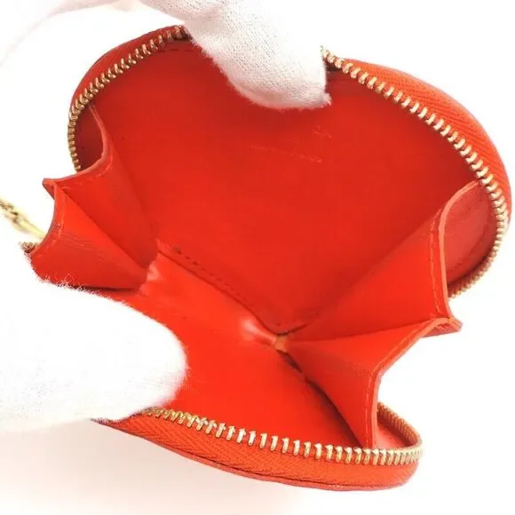 Louis Vuitton Coin Purse Vernis Orange #129181L28B - Picture 5 of 8